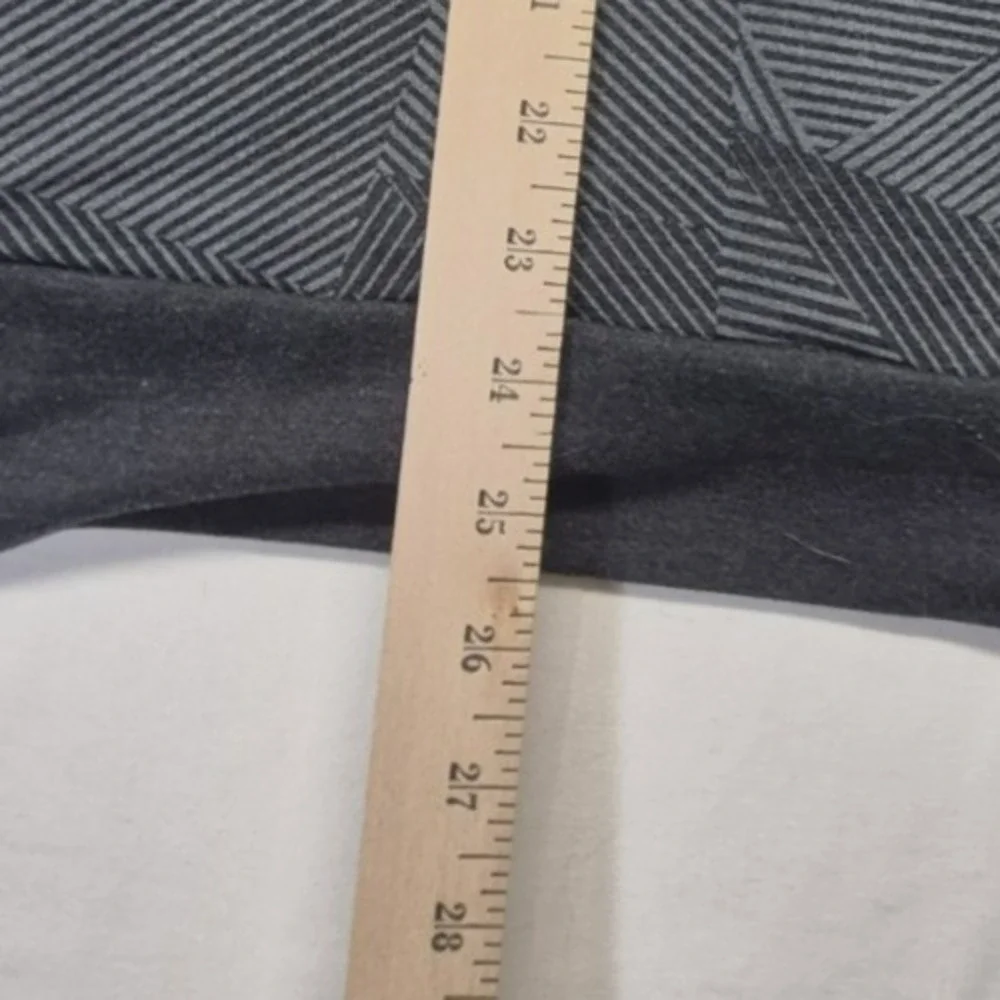 NFL Super Bowl Vlll‎ two toned gray full zip hoodie jacket geometric design  XS - Picture 12 of 13